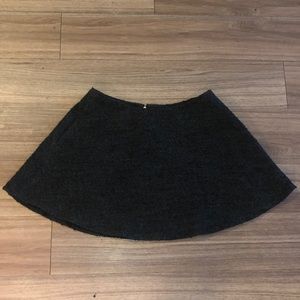 NWOT Theory charcoal grey wool skirt